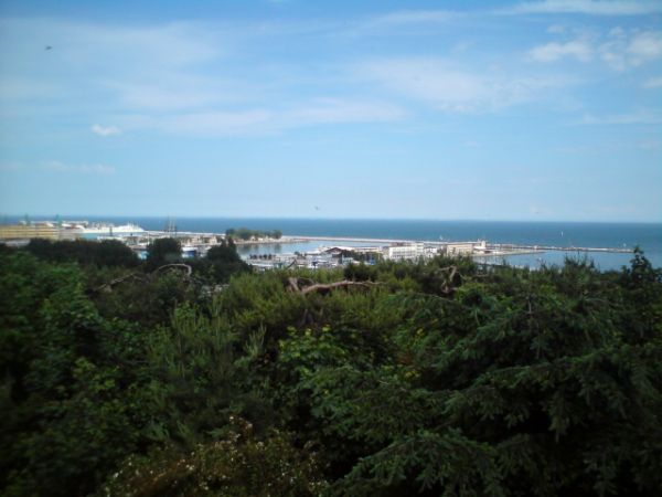 Panorama z Kamiennej Góry