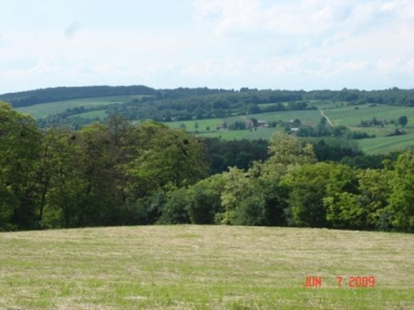 Panorama Wielobyczy widziana od strony wschodniej