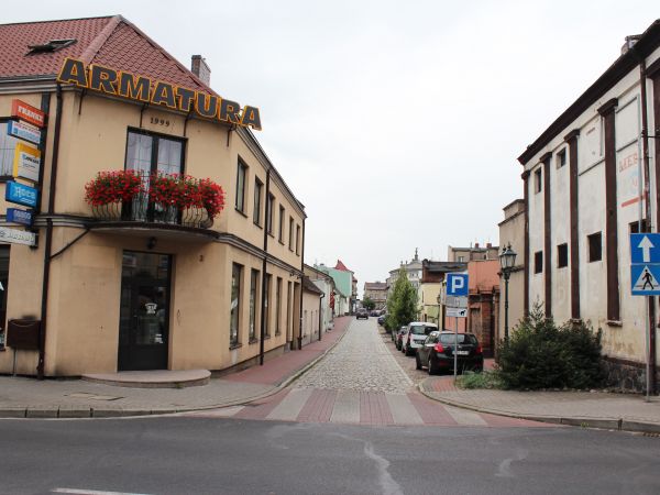 ul. Gołębia- widok w kierunku Starego Rynku.