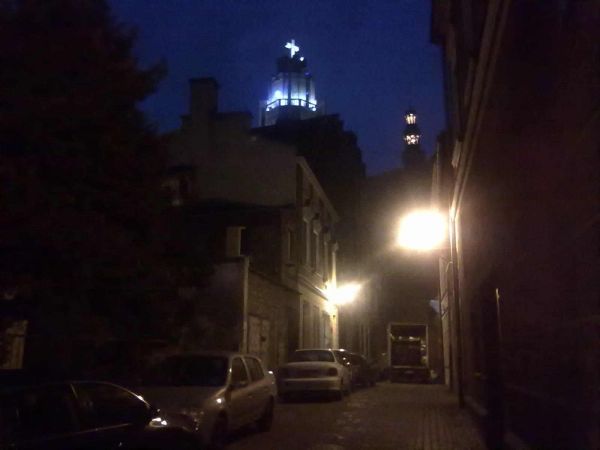 Kościół pod wezwaniem świętego Krzyża.