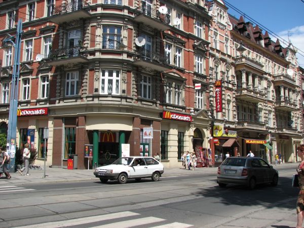 Mc Donalds na ul. Zwycięstwa