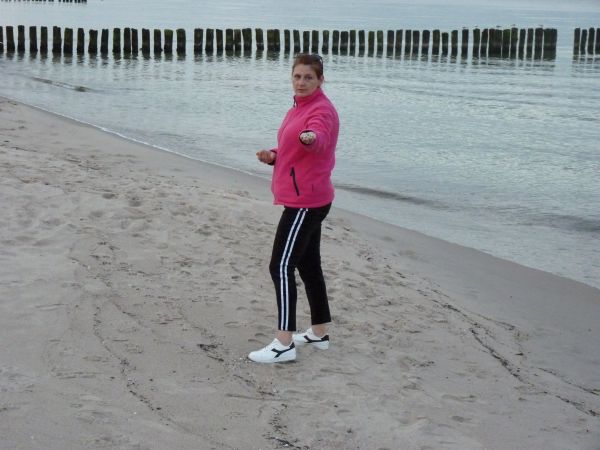 Chałupy, Morze Widok na zatokę.