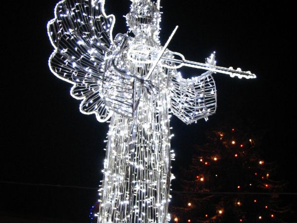 świąteczny aniołek