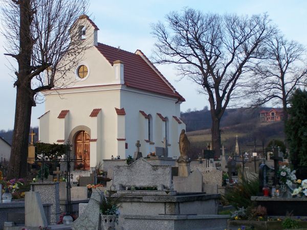 Kołaczyce-Kaplica cmentarna.