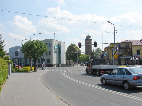 Skrzyżowanie przy Banku Spóldzielczym