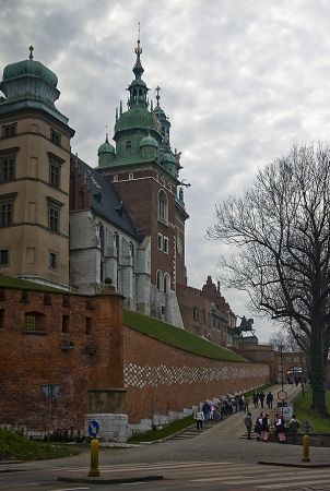Kraków-Zamek Królewski na Wawelu