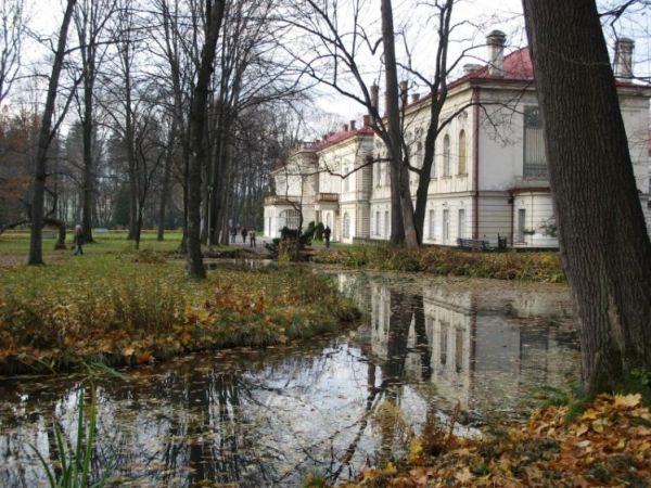 Pałac obecnie szkoła