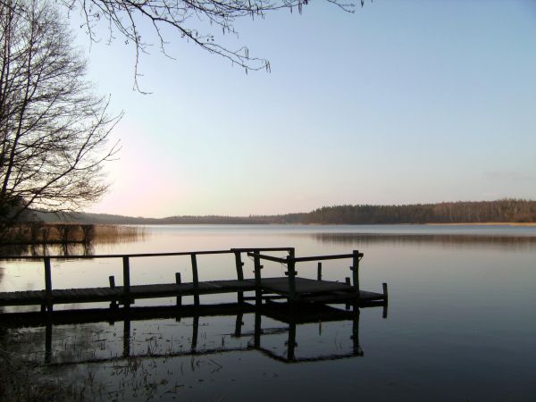 Widok na jezioro -Taborz