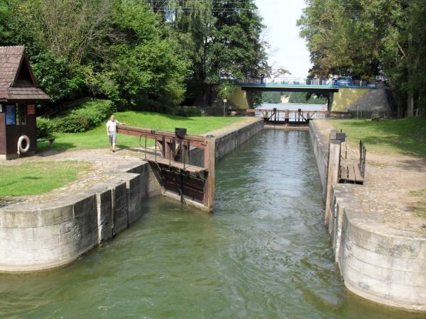 Śluza Przewięź na Kanale Augustowskim