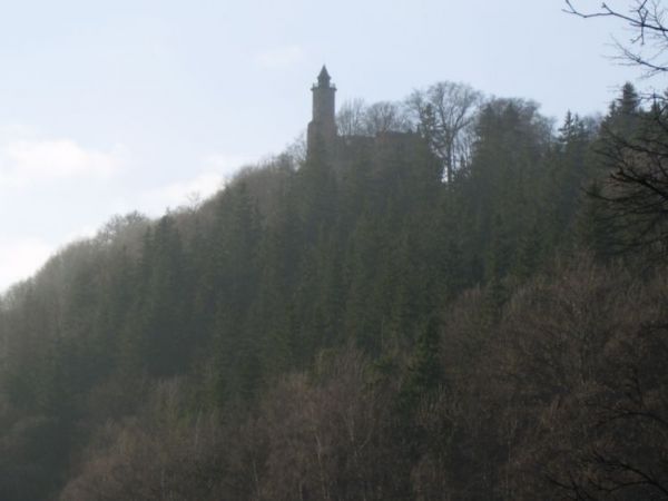 Widok na zamek Grodno