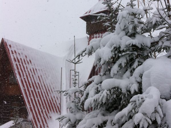 Pod kościołem w Gliczarowie