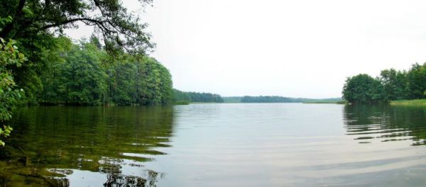 Fragment jeziora tymawskiego, widok na stronę wschodnią