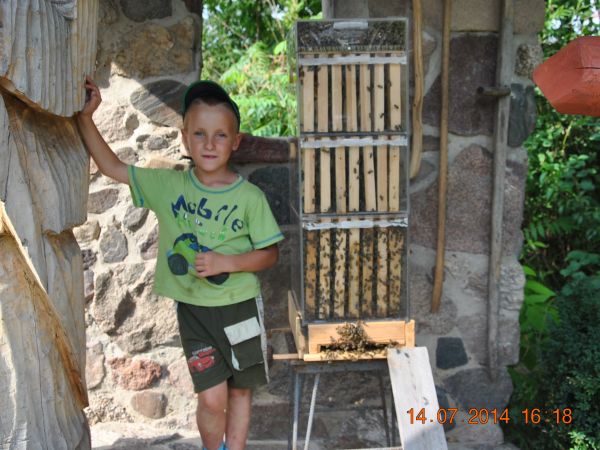 Może pszyszły pszczelarz?