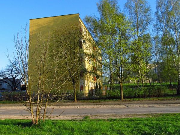 Blok mieszkalny przy szpitalu
