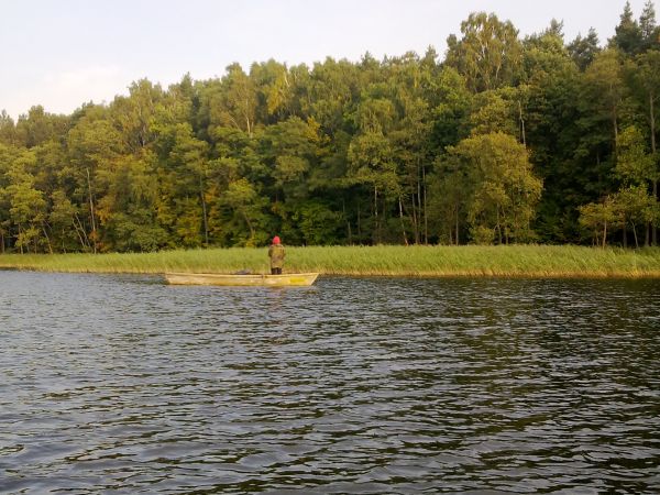Rybak z Łakiego zamienił  agregat i sieci na spinning