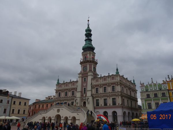 Zamość. Ratusz.