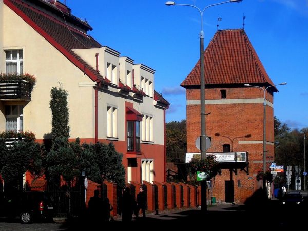 Baszta i fragment Plebanii przy kościele św. Mateusza