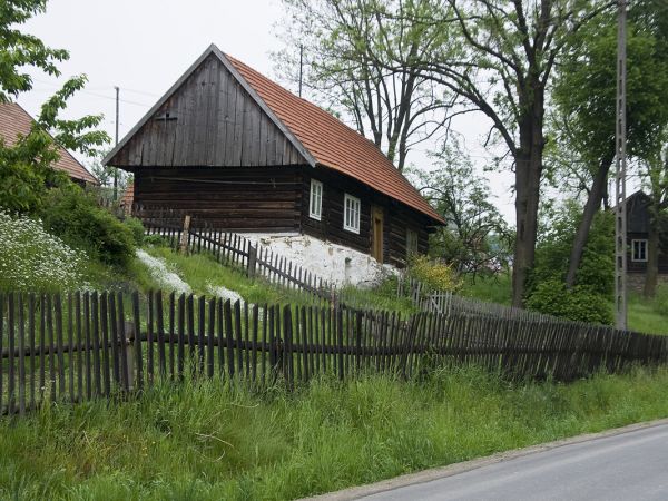 Żegiestów-drewniane zabudowania