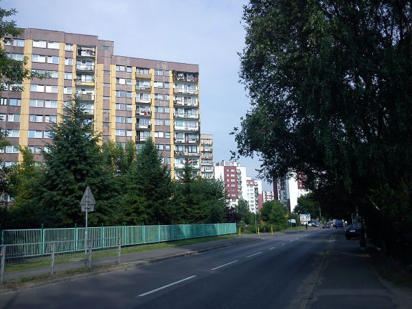 Sosnowiec-Ulica Jagielońska.