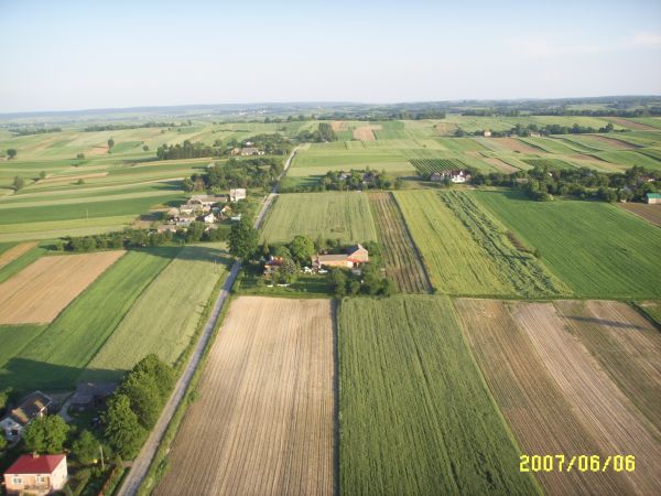 Widok na Kolonie Zrebce   foto: W.Pietrykowski
