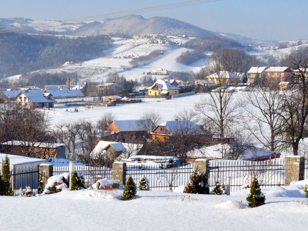 W Wielogłowach  zimą