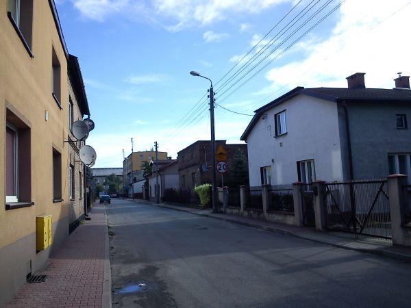 Sosnowiec-Jęzor. Ulica Zawodzie.