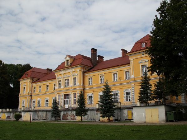 Pałac w Wysocku k. Jarosławia .