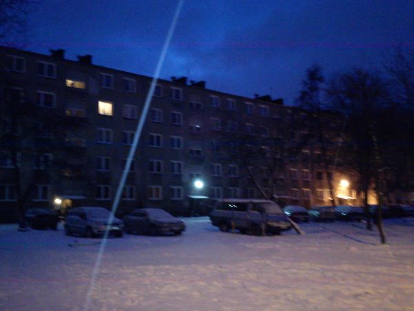 Sosnowiec-Niwka Pawiak nocą.