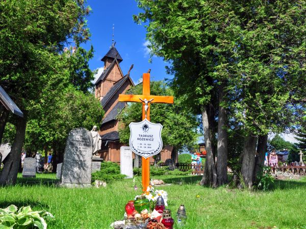 Grób Tadeusza Różewicza