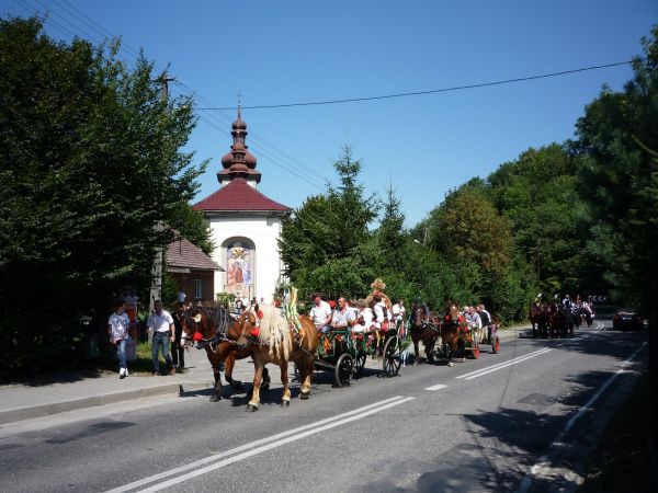 Dożynki w Harbutowicach.