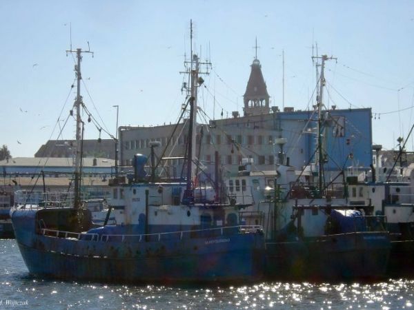 Władysławowo -House of Fisherman in the Background