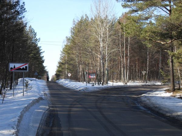 Rozwidlenie dróg do Bartla i Cieciorki
