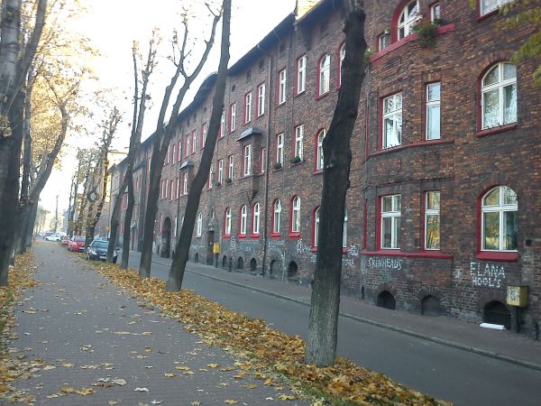 Katowice-Nikiszowiec. Ulica Szopienicka.