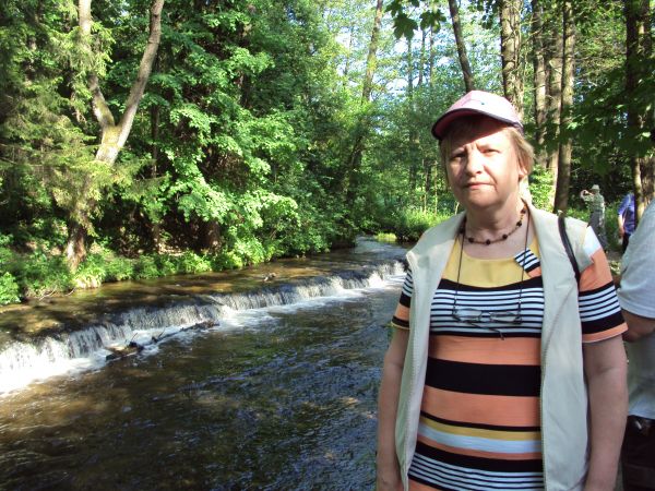 W Parku Krajobrazowym Puszczy Solskiej : "Zęby smoka" w rezerwacie "Nad Tanwią".