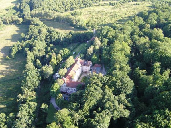 Sanatorium"Borkowo"z "lotu ptaka"