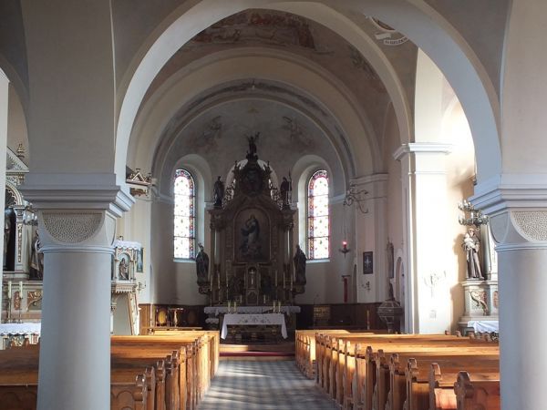 Wnętrze kościoła św. Katarzyny