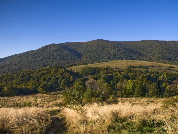 Przełęcz Wyżniańska-widok na Małą i Wielką Rawkę