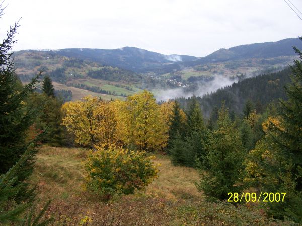 Soblówka jesień. Okolice Szczytkówki.