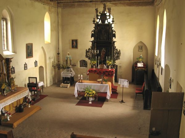 Kościół wnętrze 2010r