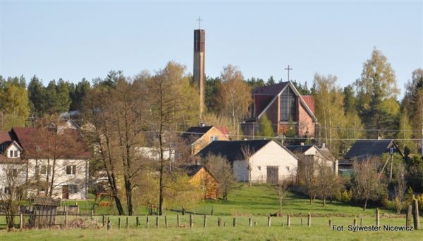 Panorama Kozła - widok od strony północnej.