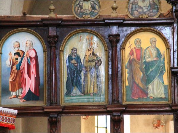 Cerkiew prawosławna pw. Świetych Kosmy i Damiana w Zapałowie.