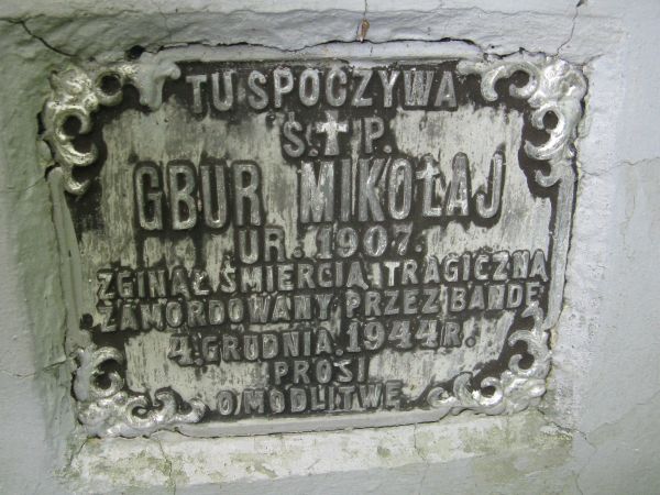 na cmentarzu greckokatolickim.