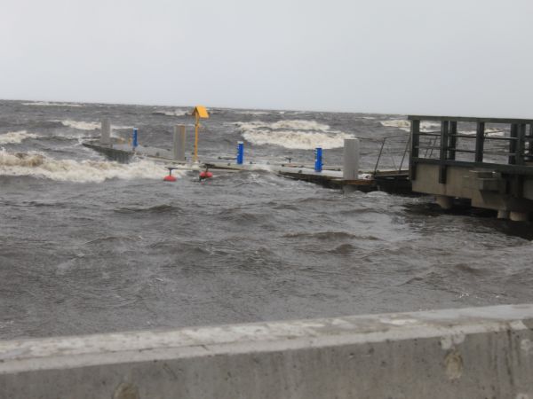 Jesienne sztormy w Rewie