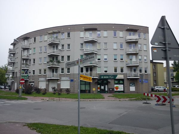 Dąbrowa Górnicza-Blok przy Ulicy Marii Konopnickiej.