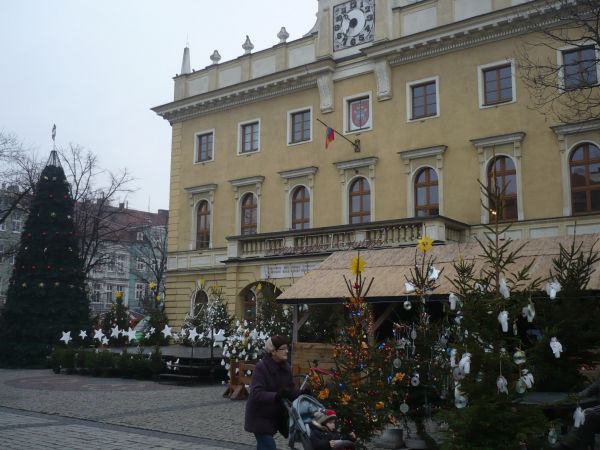 Ozdobiony świątecznie Rynek 2015r.