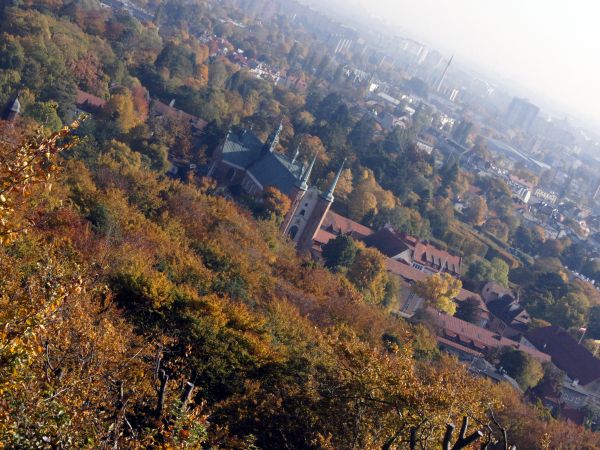 pazdziernik 2012 widok ze wzgorza Pacholek na Pliwe w kierunku Przymorza