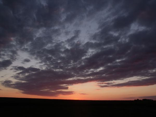 Piękne zachody słońca w Kwiatoniowie