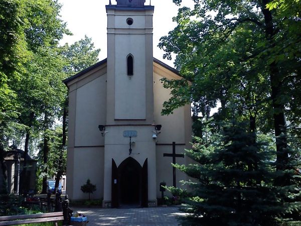 Sosnowiec-Kościół pod wezwaniem Najświętszego Serca Pana Jezusa,wybudowany w 1862 r.