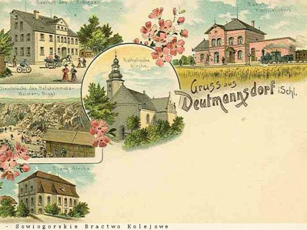 Zbylutów. Zdjęcie z przed 1945 roku.