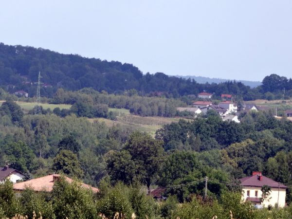 W drodze z Ośrodka wypoczynkowego z Belnej Górnej do Biecza.